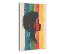 NFFBGFD Support Equality And Freedom Poster Canvas Poster Bedroom Decor Landscape Decor Gift 08x12inch(20x30cm)