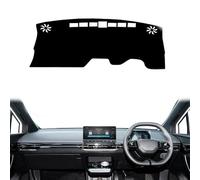 NfffiPp - Polyester Flannel Suede Car Dashboard Cover Dash Mat For MG4 EV EH32 MuLan 2022 2023 2024 Dashmat Carpet Cape Rug Protector