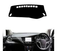 NfffiPp - Polyester Flannel Suede Car Dashboard Cover Dash Mat For Opel Mokka Vauxhall Mokka X 2016 2017 2018 2019 Dashmat Carpet Cape Rug Protector