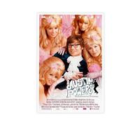NFFNPIJ Austin Powers International Man of Mystery Movie Poster Canvas Poster Wall Art Print Picture Paintings 12x18inch(30x45cm)