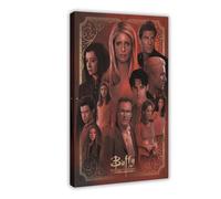 NFFNPIJ Buffy The Vampire Slayer, Vampire Poster Canvas Poster Bedroom Decor Landscape Decor Gift 12x18inch(30x45cm)