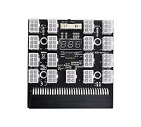 NFHK 1200W Server PSU Power Supply Breakout Board Adapter with 17 Ports ATX 6 Pin for DPS-800GB 1200FB 1200QB