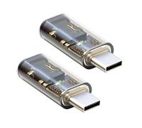 NFHK 2 PACK USB C to 3.5mm Headphone Jack Adapter Support 16bits 48KHz HiFi Sound Quality with DAC Chip