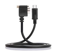NFHK 5Gbps USB-C Type-C Host to Micro USB3.0 Screw Mount 90 Degree Left Angled for Industrial Camera Storage
