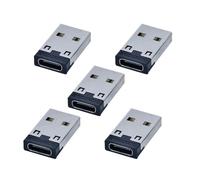 NFHK 5pcs/lot USB-C Type C Female to USB 2.0 A Male 480Mbps Data Power Adapter for Laptop Tablet Phone
