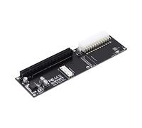 NFHK 8x Oculink SFF-8612 8611 to PCIE PCI-Express 16x Adapter with ATX 24pin Power Port for Mainboard Graphics Card