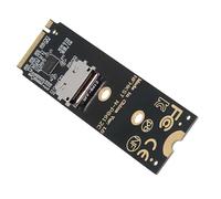NFHK Adapter 2280 PCI-E4.0 M.2 M-key NVME to Oculink SFF-8612 SFF-8611 Host Adapter with Linear Redriver for U.2 SSD eGPU over Long Cable Lengths