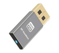 NFHK Adapter 4K@60Hz DP Virtual Display Displayport Active Adapter Dummy Plug Headless Ghost Emulator 1080p@120Hz