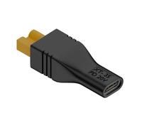 NFHK Adapter Type-C Female Input 100W 20V 5A PD to XT30 Male Output SC100 Protocol Fast Charging Adapter for RC Lipo Battery Quadcopter