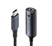 NFHK Cable DC Jack 4.5X3.0mm Input to USB-C Type-C Power 140W Charge Cable for Laptop Phone PD9V 5V 20V