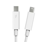 NFHK Cable Thunderbolt 2 Port to Thunderbolt 2 Male to Male 4K Video 20Gbps Data Cable for Mac Pro 2013 2014 2015 (Not Support Mini-DP) 50cm