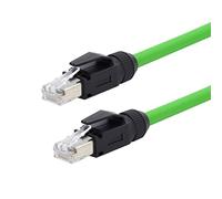 NFHK High Flex Robotic RJ45 Cat6 Ethernet Network Lan Cable Patch Cord 1000Mbps for Router Automation 100CM