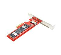 NFHK PCI-E 4X Host Adapter to NVMe Ruler 1U GEN-Z EDSFF Short SSD E1.S Carrier Adapter