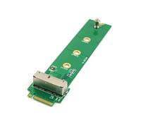 NFHK PCI Express PCI-E 4X M.2 NGFF M-Key to 2013 2014 2015 Apple MacBook SSD Convert Card for A1493 A1502 A1465 A1466 Cable 50cm