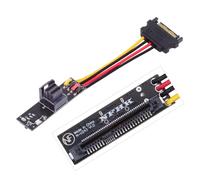 NFHK SFF-8643 PCI-E 4.0 Female to U.2 SFF-8639 U.3 NVME PCIe PCI-Express SSD Adapter for Mainboard