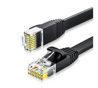 NFHK Ultra Slim Flat Ethernet Cable UTP Cat 6 RJ45 Network Cable Twisted Pair Patch Cord for Laptop Router 50cm