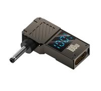 NFHK USB C to DC Adapter,USB C Female to DC 3.5x1.3mm Barrel Jack Plug PD 100W Laptop Fast Charging Adapter with Wattage Display