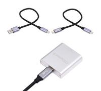 NFHK USB3.1 Type-C USB3.0 Type-A to CF Express Extension Card Reader CFE Type-B Support R5 Z6 Z7 CFB Memory Card