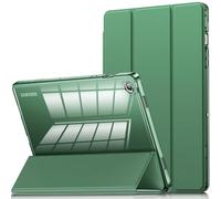 NFILAND Case for Galaxy Tab A9 Plus 5G, Slim Stand Crystal Clear Protective Smart Cover for Samsung Galaxy Tablet A9+/A9 Plus 11 Inch 2023 Model (SM-X210/X216/X218)[Auto Wake/Sleep] (Midnight Green)