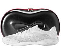 Nfinity Vengeance White Cheer Shoes for Youth Girls - High-Performance Breathable Sneakers for Cheerleading, Dance, and Sports Training - Lightweight and Durable for Competition