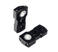NFJIDG Motorcycle risers Handlebar Riser Adjustable 3" Pivoting Handlebar Heighten Risers Tapered Bar Kit For R1200GS R 1200 GS MT07 MT09