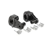 NFJIDG Motorcycle risers Universal Motorcycle Handlebar Clamps Riser Add 5.5cm Height For 22mm 28mm Bars Clamp 2 Inch Pivoting For CRF YZF