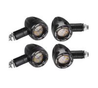 NFJIDG Motorcycle Signal Lamp 4Pcs Motorcycle Universal Flash Lights Turn Signal Tail Light LED Brake Indicator Warning Lamps