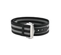 NFJNFCF 20MM UNIVERSAL SINGLE PASS NYLON STRAP Compatible With OMEGA MOONSWATCH PLANETS - SOFT COMforTABLE NO SCRATCH UPGRADE BAND(Black Grey,22mm)
