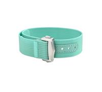 NFJNFCF 20MM UNIVERSAL SINGLE PASS NYLON STRAP Compatible With OMEGA MOONSWATCH PLANETS - SOFT COMforTABLE NO SCRATCH UPGRADE BAND(Green-silver,22mm)