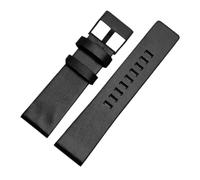 NFJNFCF 22/24/26/28/30/32mm Compatible With Diesel Genuine Leather Strap Bracelet DZ7311 DZ7332 DZ7314 DZ1405 DZ4323 Watch Band Man's Black Brown(A black-black,26mm)