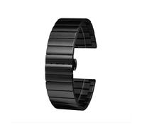 NFJNFCF 316 Stainless Steel Watch Band Compatible With Seven Fridays M1/M2 Compatible With Diesel1657/7395/7406/Compatible With Casio Big Dial Watch Men's Watchband24/26/28(Noir,22mm)