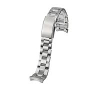 NFJNFCF Compatible With Tag Heuer Competitive Potential Stainless Steel Watchband 300 WAY211 Y111A ABA0927 Men's Curved End Watch Strap 21.5mm 22mm(20.5mm)