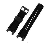 NFJNFCF Sport Rubber Men's Strap Compatible With Casio Immortal Bird MTG-B2000 Silicone Watchband MTG B2000 Modify Connector Bracelet Accessories(Black Black buckle)