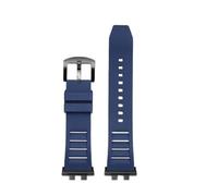 NFJNFCF Watchband Compatible With Casio GMW-B5000 GM-B2100 GMB2100 GMC-B2100 MRG-B2100D Watch Band Rubber Strap Link Replacement Bracelet(Blue-black pin)