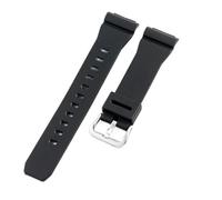 NFJNFCF Waterproof Durable Resin Watch Strap Khaki Black Green White 16mm Compatible With Casio Octagon GM-S2100 Watchband Solid Steel Pin Buckle(Black(MS)-ST-K5)