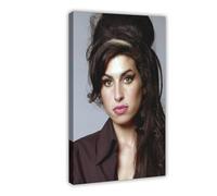 NFJUVX Amy Winehouse Singer Poster (14) Canvas Poster Wall Art Decor Print Picture Paintings for Living Room Bedroom Decoration Frame-style 08x12inch(20x30cm)