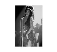NFJUVX Amy Winehouse Singer Poster (25) Canvas Poster Wall Art Decor Print Picture Paintings for Living Room Bedroom Decoration Unframe-style 12x18inch(30x45cm)