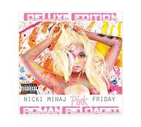 NFJUVX Nicki Minaj Pink Friday Roman Reloaded (Deluxe Edition) Album Poster Canvas Poster Wall Art Decor Print Picture Paintings for Living Room Bedroom Decoration Unframe-style 12x12inch(30x30cm)