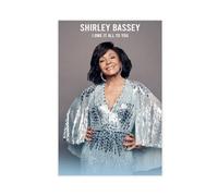 NFJUVX Shirley Bassey Poster (7) Canvas Poster Bedroom Decor Sports Landscape Office Room Decor Gift Unframe-style 08x12inch(20x30cm)