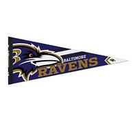 NFL 14496115 Baltimore Ravens Premium Pennant, 12" X 30"