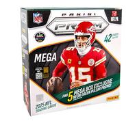 NFL 2025 Panini Prizim Football Sealed Mega Box | 6 Packs
