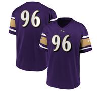 NFL Baltimore Ravens 96 Jersey Shirt Polymesh Franchise Supporters Iconic Jersey
