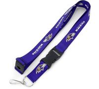 NFL Baltimore Ravens Team Lanyard, Purple