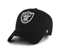 47 Las Vegas Raiders NFL Clean Up Unisex Baseball Cap, Adjustable, Team Badge, Black