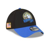 NFL Baseball Cap Los Angeles Rams Cap Salute to Service 2022 NewEra 39Thirty Cap