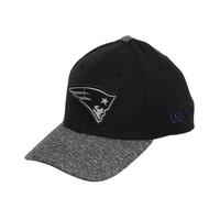 New Era 39Thirty Cap - Grey New England Patriots Black - S/M