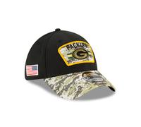 Nfl Basecap Green Bay Packers Cap Salute to Service 2021 Newera 39Thirty Hat