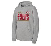 NFL Boys Gameday Flc Hd Long Sleeve Hoodie, Grey, 7-8 Years EU