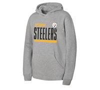 NFL Boys Gameday Flc Hd Long Sleeve Hoodie, Grey, 7-8 Years EU
