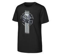 NFL Boys Play Hard Tee Short Sleeve T-Shirt, Black, 4 Years EU